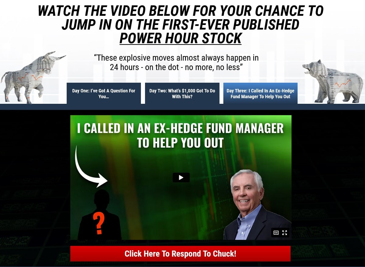 Power Hour Stocks with Chuck Hughes and Roger Scott - Legit Capital Injection?