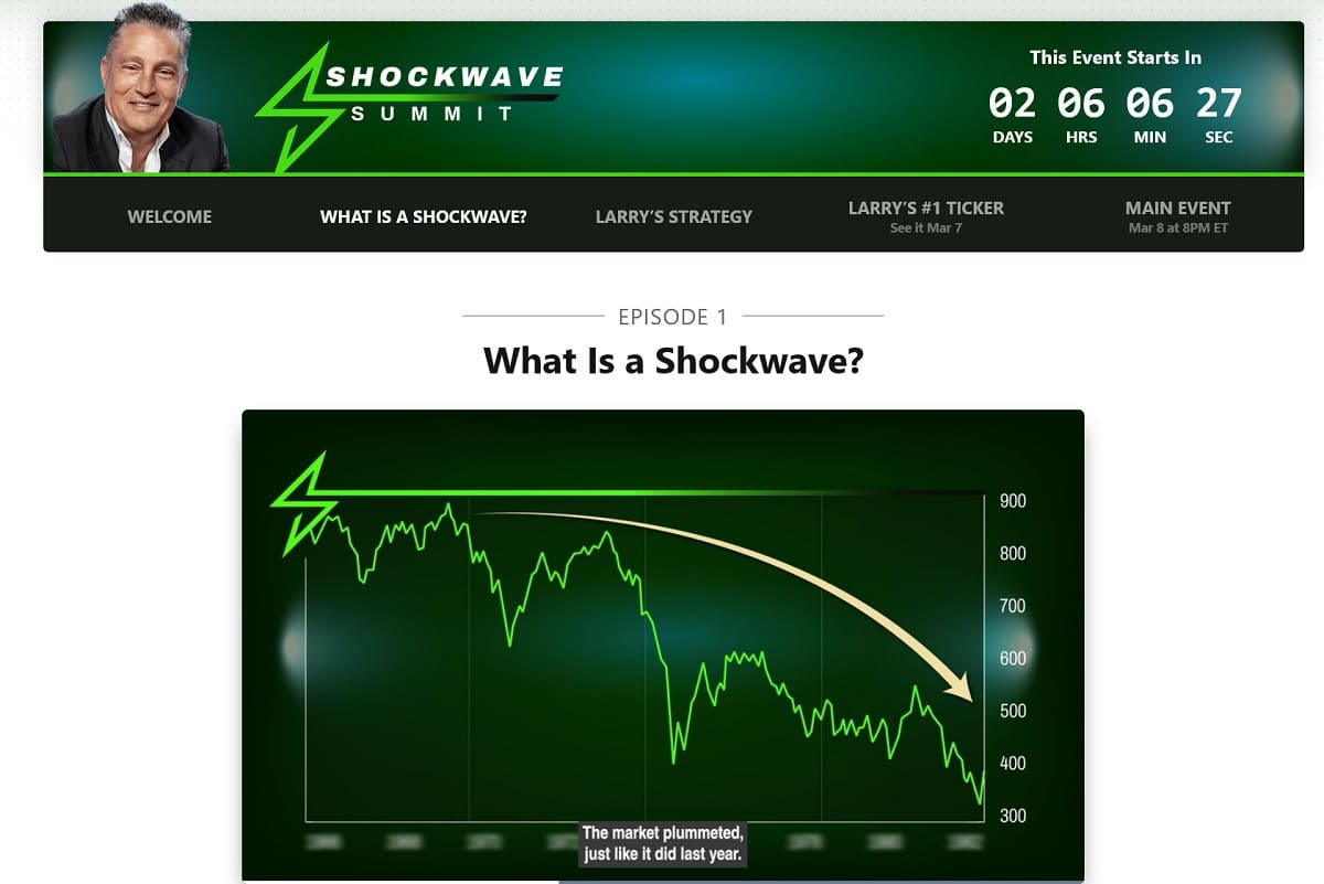 The Shockwave Summit With Market Wizard Larry Benedict