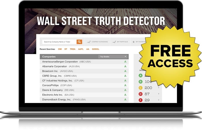 Wall Street Truth Detector FREE ACCESS
