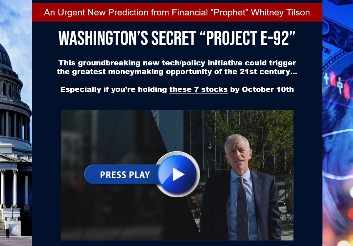 Whitney Tilson Project E-92: Energy Supercycle Investor 7 Stocks Revealed