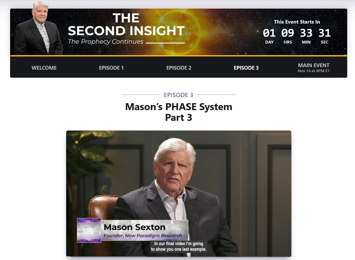 Mason Sexton Prediction: The Second Insight Event