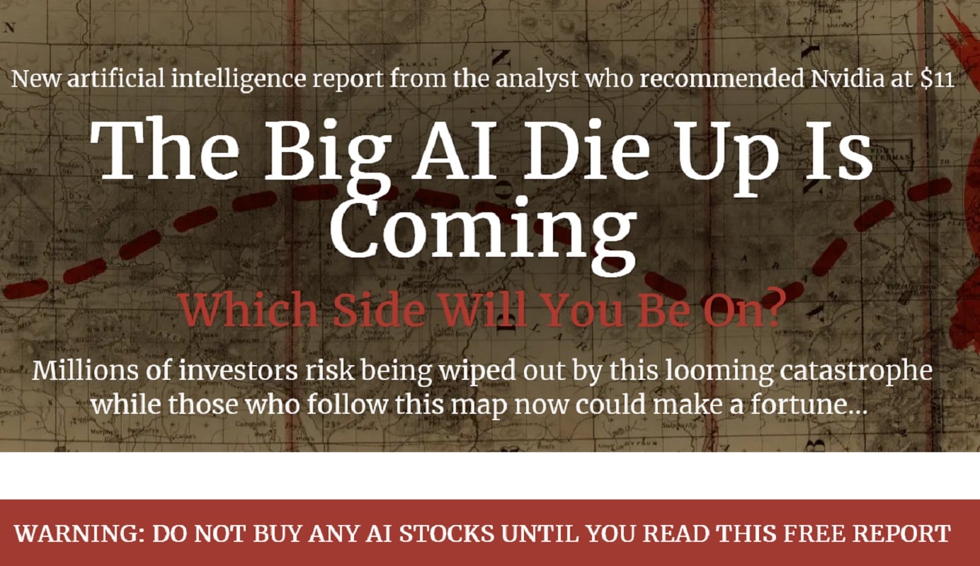 Porter Stansberry Big AI Die Up: The Trade Of The Decade Energy Stocks
