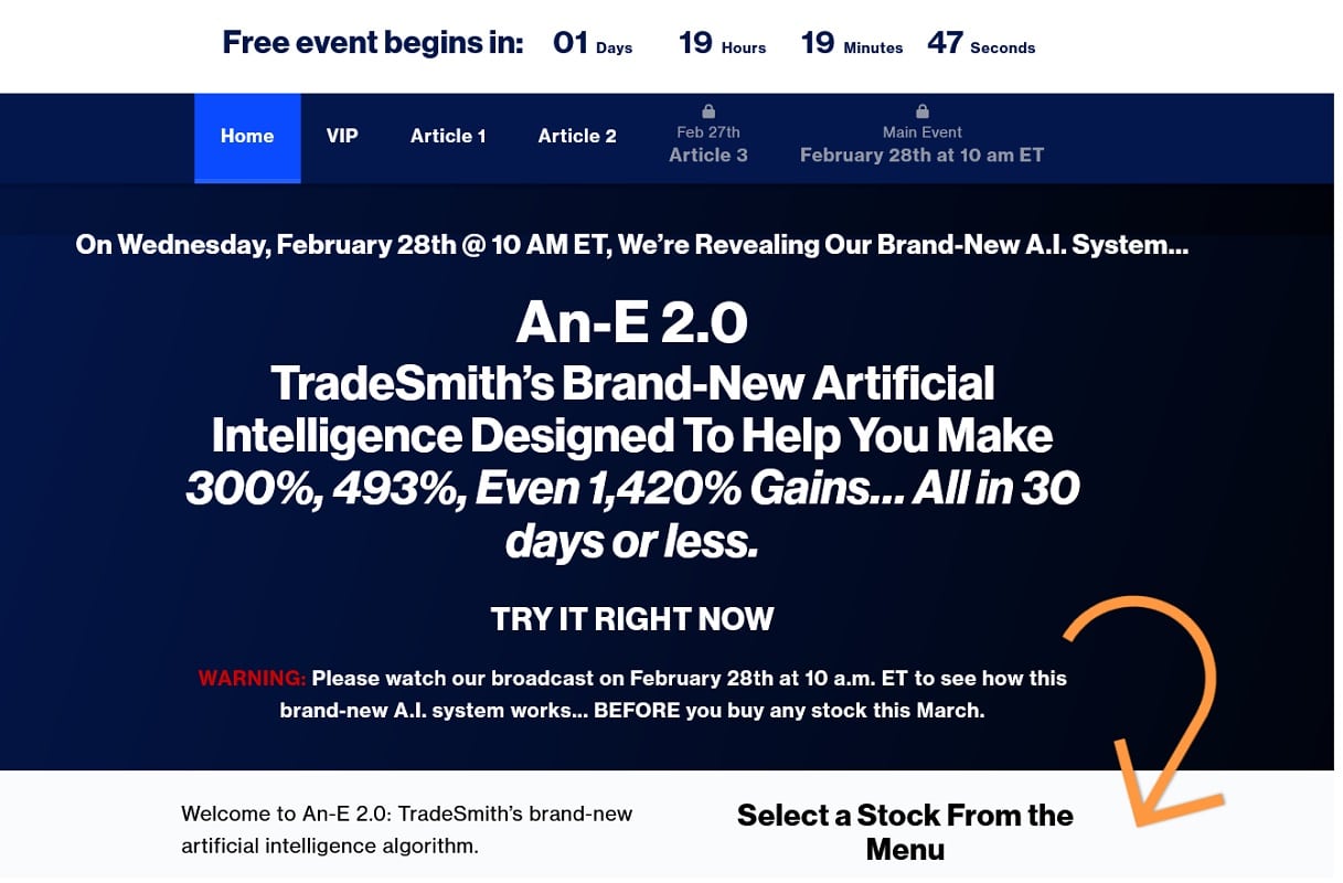 Predictive Alpha Options Review: Is TradeSmith’s Project An-E 2.0 Good?